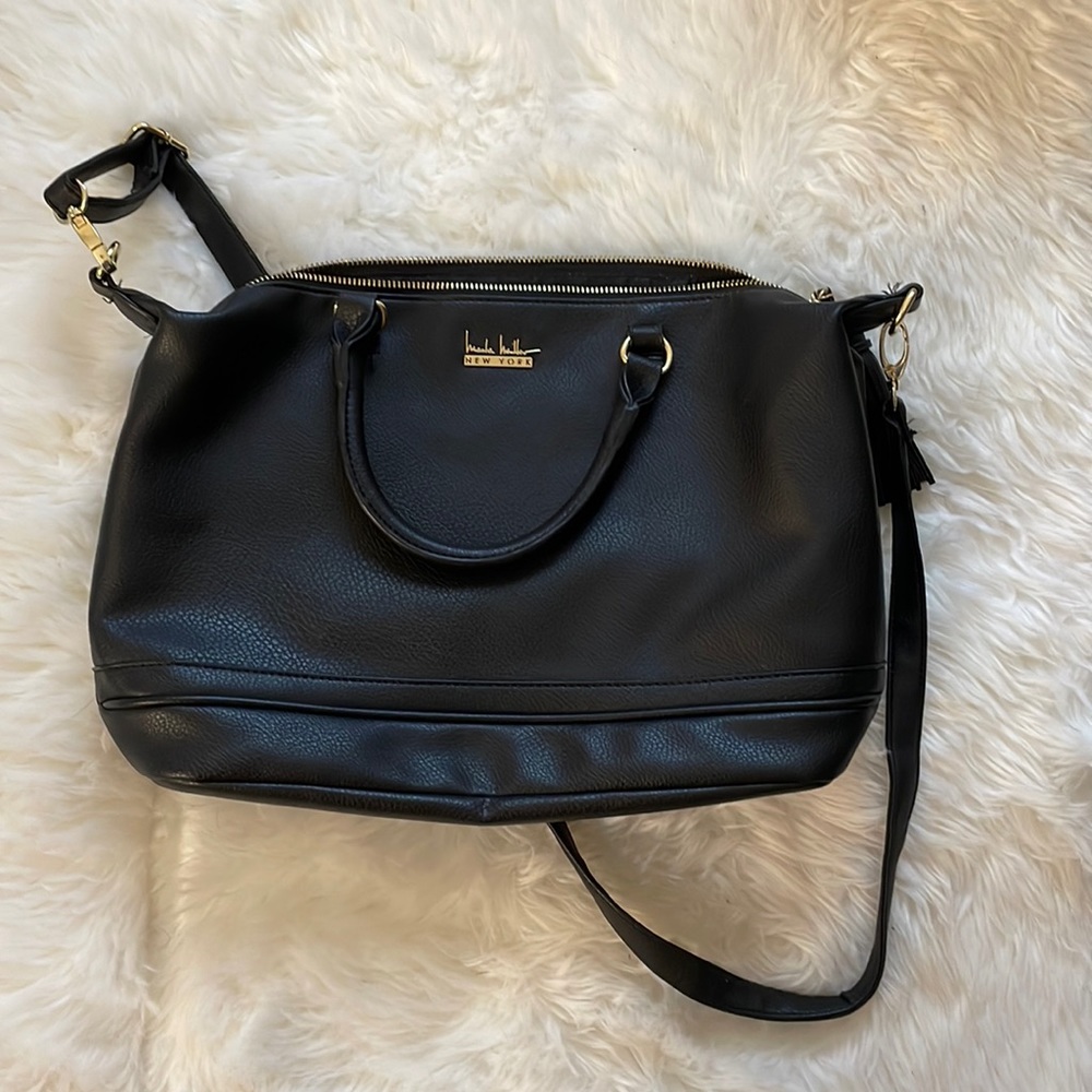 Black Tote Purse - Crossbody